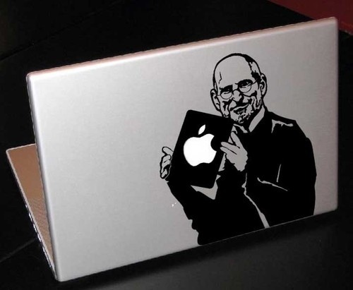 Aufkleber Steve Jobs