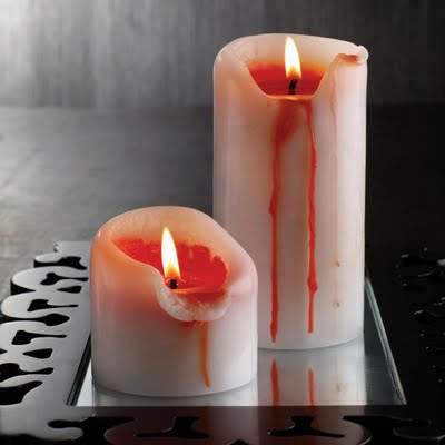 Blutende Kerze