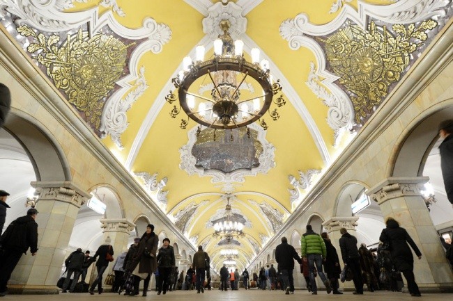 Komsomolskaja-Station in Moskau