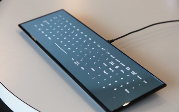 Spiegel-Touch-Tastatur