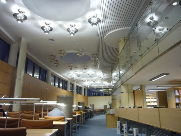 Belarussische Nationalbibliothek in Minsk