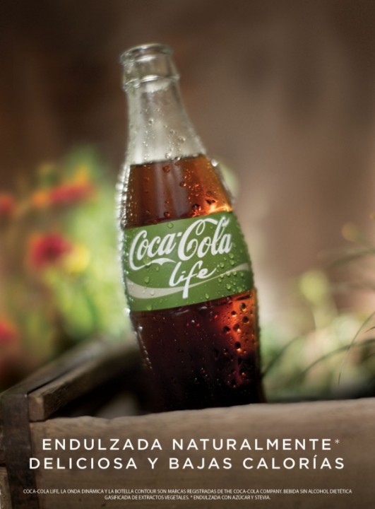Coca-Cola mit grune Etikett 01