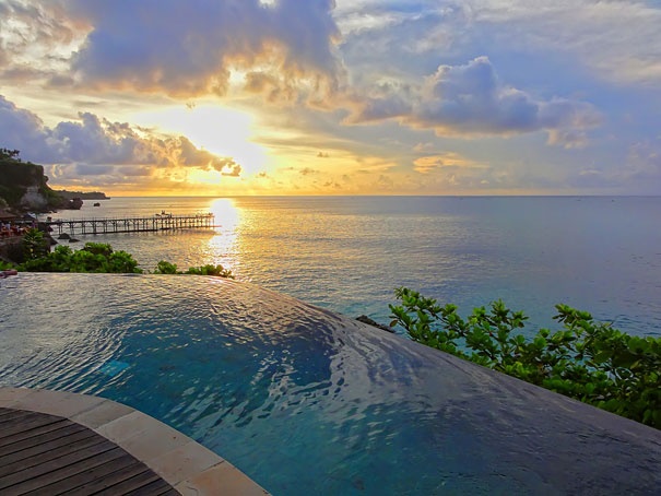 Insel Bali, Indonesien - Hotel Pool in Ayana Resort and Spa in Jimbaran
