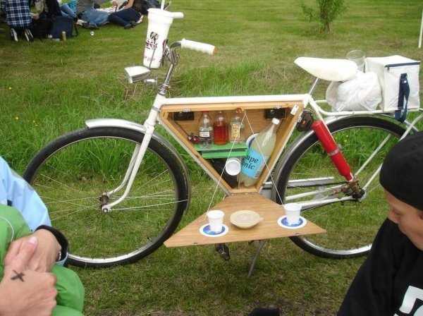 Mobile Fahrrad-Bar