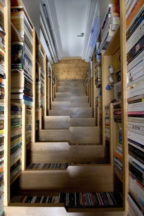Treppe als Bibliothek 1