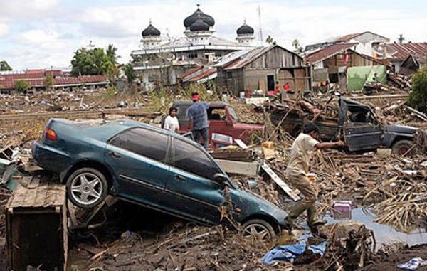 4. Das Erdbeben vor der Küste von Sumatra