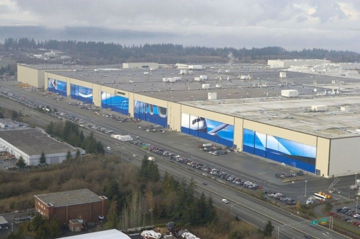 Boeing-Werk in Everett