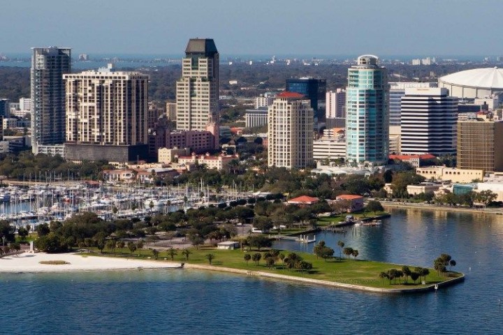 Die Umgebung von Tampa Bay