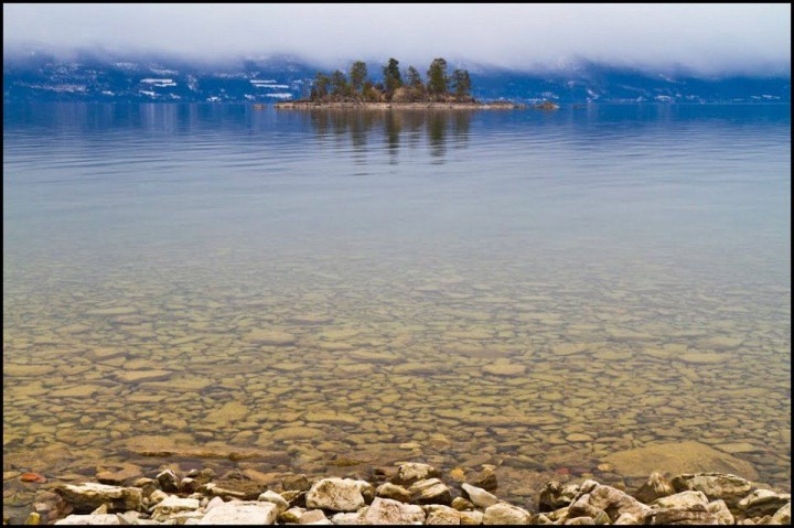 Flathead Lake in Montana