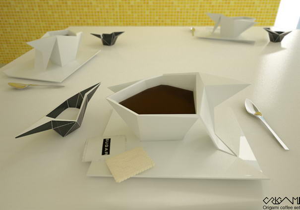 Origami-Becher Von Adam Zwierzynski