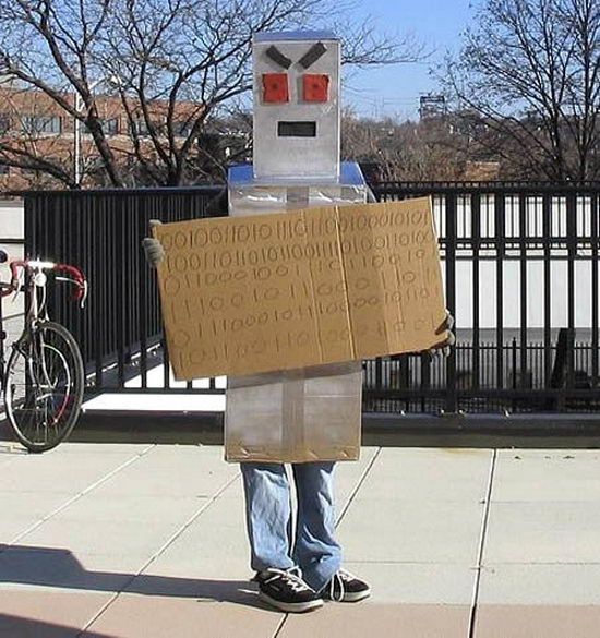 Roboter Obdachlose